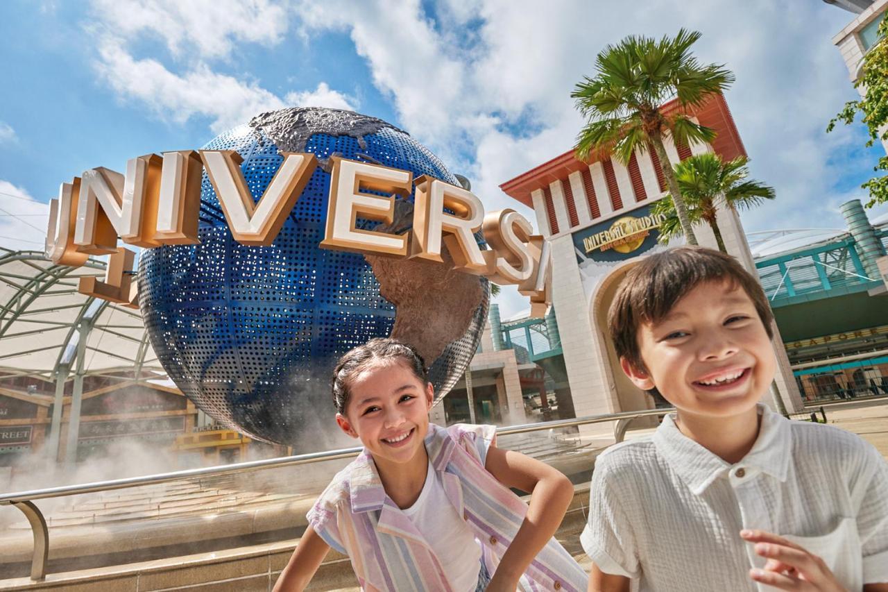 Resorts World Sentosa - Hotel Singapura Exterior foto Universal Studios Singapore