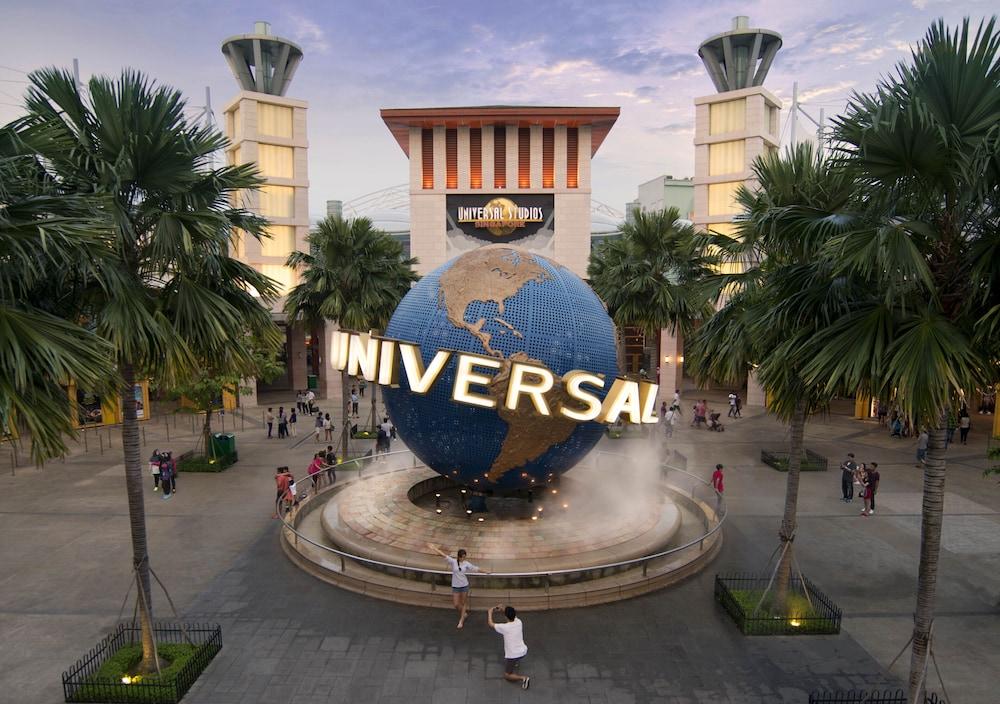Resorts World Sentosa - Hotel Singapura Exterior foto Universal Studios Singapore