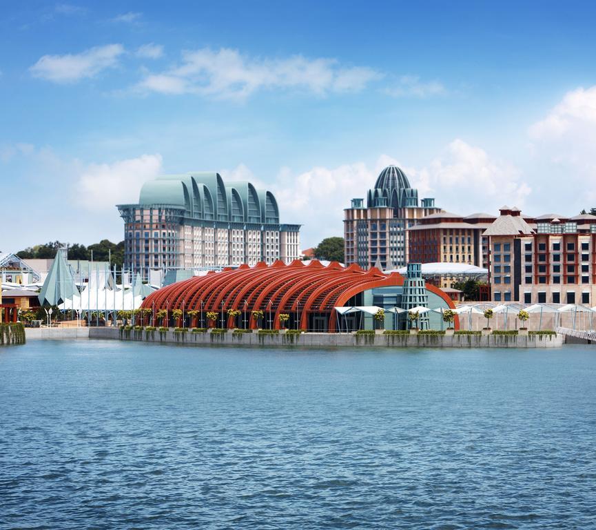 Resorts World Sentosa - Hotel Singapura Exterior foto Marina Bay Sands
